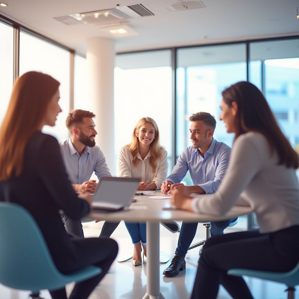 FinansPro ekibi bir toplantıda