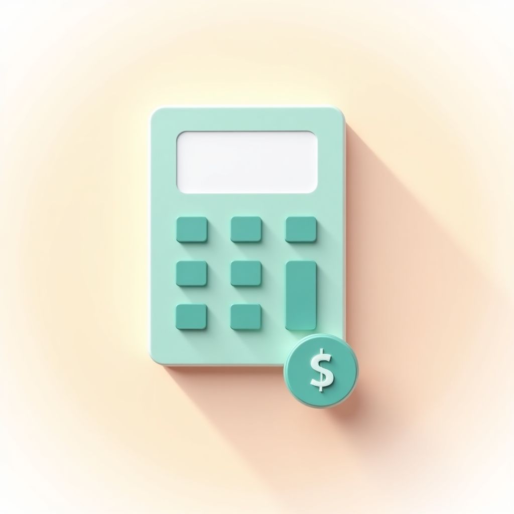 Finansal hesaplayıcı ikonu